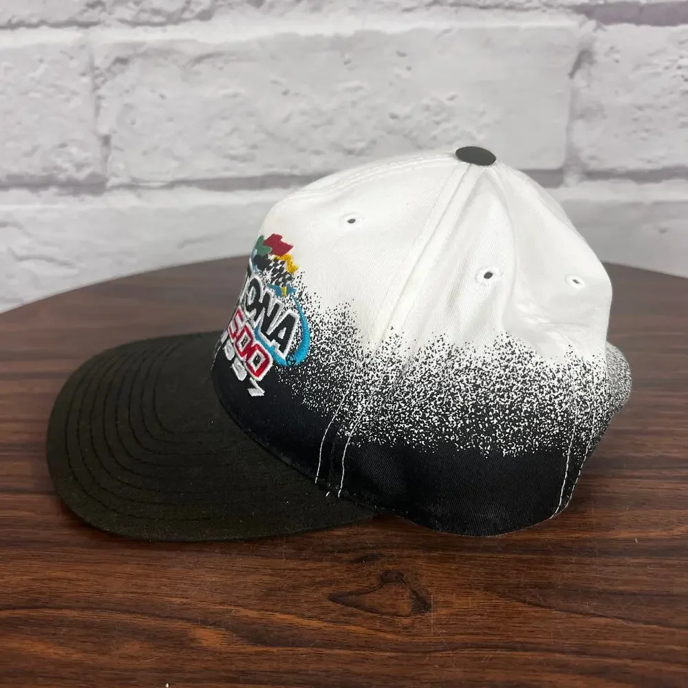 Vintage Mens OS Sportswear Retro Grunge Skater Daytona 500 1997 Snapback Hat